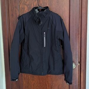 Under Armour Black Very Thick Detachable Hood Winter Pockets Coat Size Medium